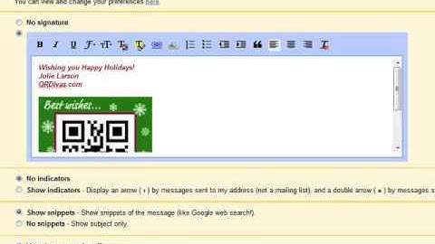 How to add a Banner in Gmail | Picture in Gmail Signature | QR Code in Signature