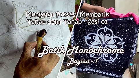 20 Cara Membatik untuk Pemula (Teknik Dasar)