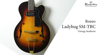 ギター Rozeo Ladybug SM-TBC HB Blueburst Rozeo:Ladybug SM-TBC HB/Blue Burst