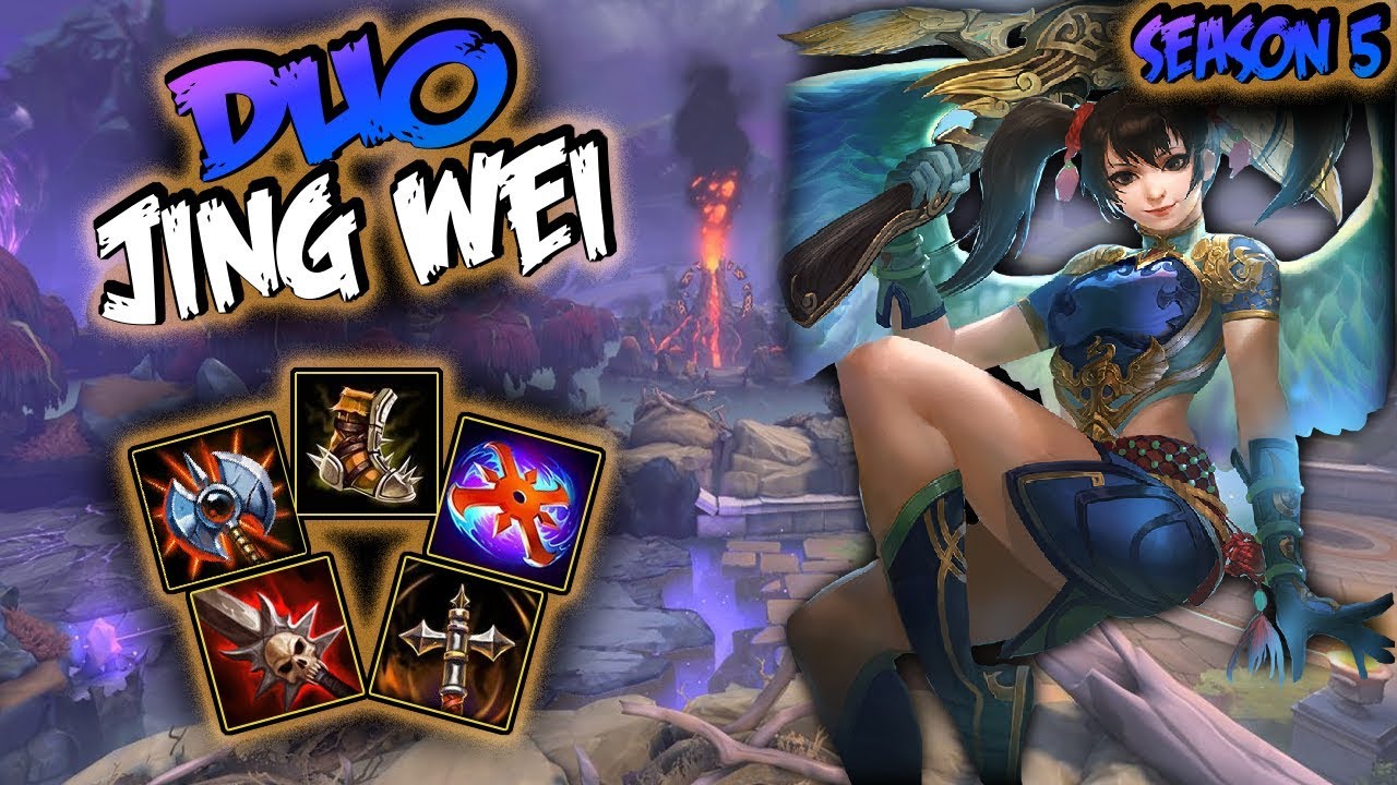 Smite Jing Wei Build And Guide The Swiftness Smite Gameplay Youtube