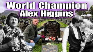 Alex Higgins's Grave - Famous Graves Former World Snooker Champion.