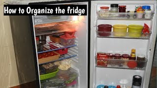 ಫ್ರಿಡ್ಜ್ ಜೋಡಿಸಿಕೊಳ್ಳುವುದು  ಹೇಗೆ ? /Fridge Organization/ How to Organize the fridge? / Savi Bhojana