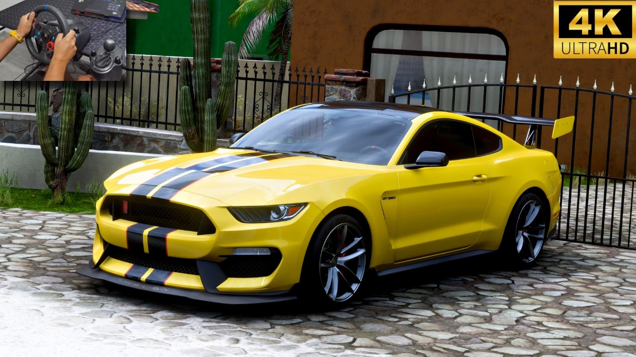 FORD MUSTANG SHELBY GT350R 2016 | Forza Horizon 5 | Steering Wheel Gameplay