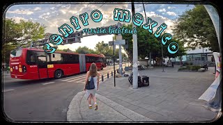 El Centro de Ciudad de Mexico, Un Viaje con Bicicleta 2024 4K