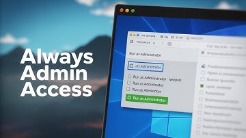 How to Always Run a Program as Administrator in Windows 11/10 - No Right Click Needed!