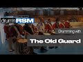 Drumming with The Old Guard Drumline