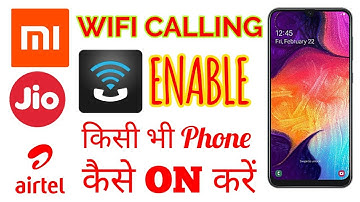 How to Enable Wifi Calling in any Smartphone Free | Jio Airtel Xiaomi Mi Note 7 Pro Oppo Vivo Trick