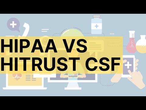 What's the difference between HIPAA and HITRUST CSF?