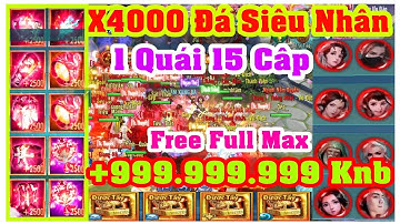 Game VLTK Mobile Lậu Siêu Nhân - Free 41.000 Tỷ Full Max Đồ , 1 Quái Lên 15 Cấp - Võ Lâm Sinh Viên