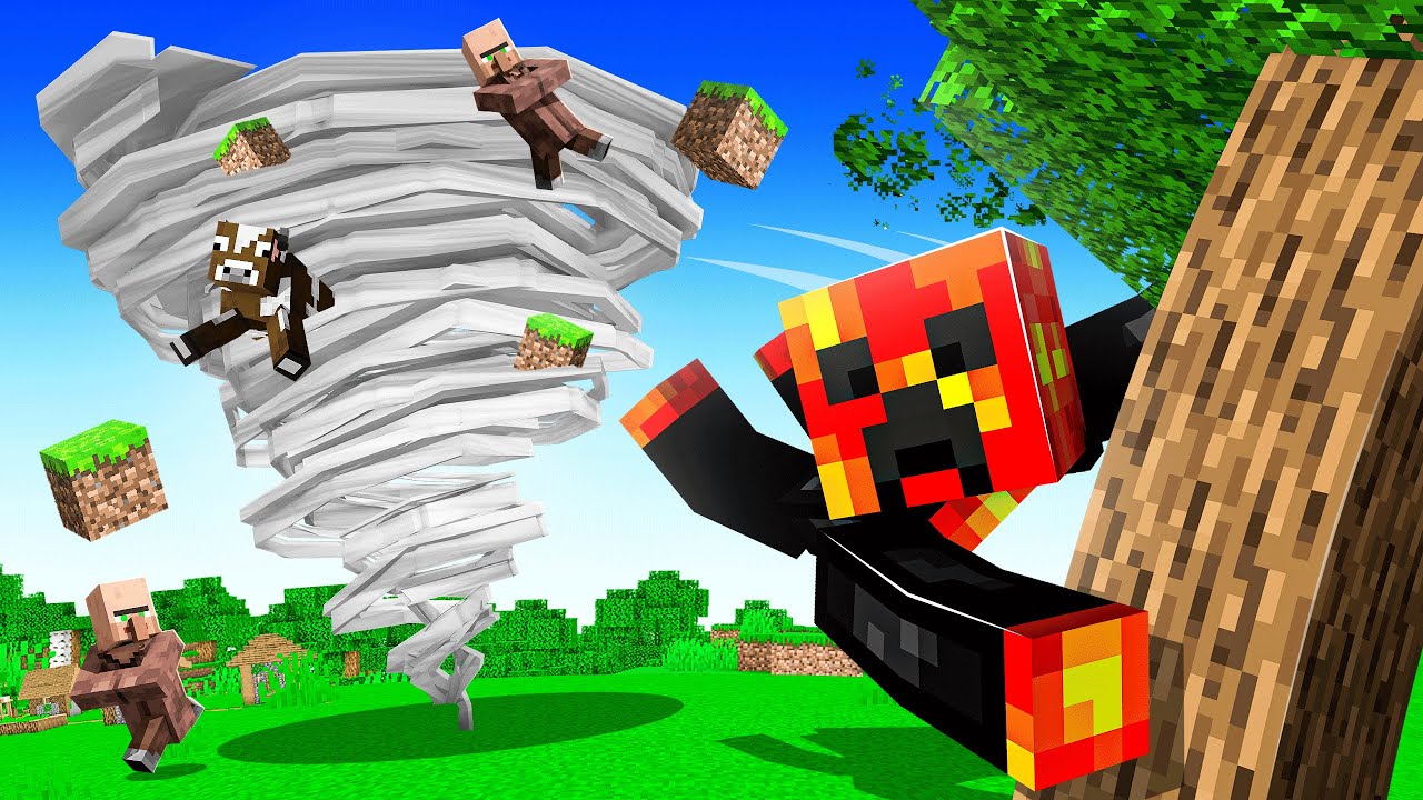 Minecraft But There’s Natural Disaster Hearts