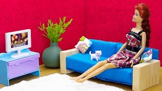 25 DIY MINIATURE DOLL HOUSE ROOM AND FURNITURE IDEAS