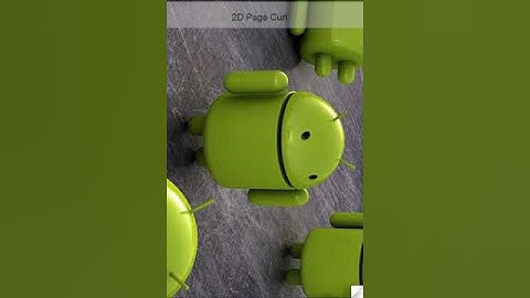 Android Page Curl