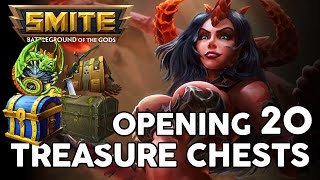 SMITE Chest Opening x 20 (Odyssey 2017/Enigma/Undying/Cutesy)