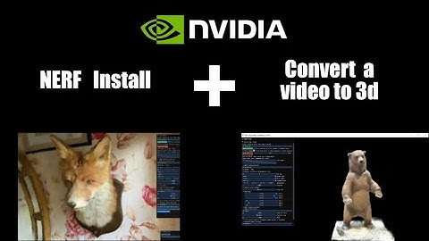 NVIDIA Instant Neural Graphics Primitives (nerf) Installation