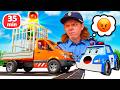 Le Gendarme des Jouets et ses histoires drôles. Compilation de vidéos pour les enfants
