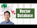 Building a Vector Database by Hand ✍️ in Excel with Prof Tom Yeh