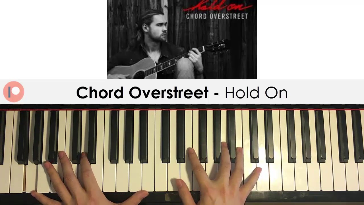 hold the line chords piano