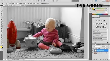 Learn How to make Color Splash Effect in Photoshop CS6, CS5