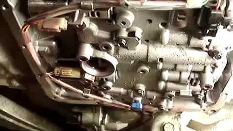 Toyota Rav4 Transmission SL2 Solenoid replacement, Repair, Valve Body Part 1