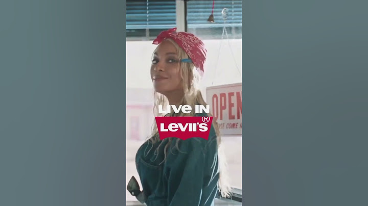 Beyoncé levis jeans ad outtake