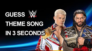 Guess WWE Theme Song In 3 Seconds!