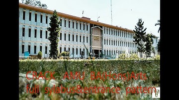 #Crack   AMU  BA(Hons)Arts entrance -2019