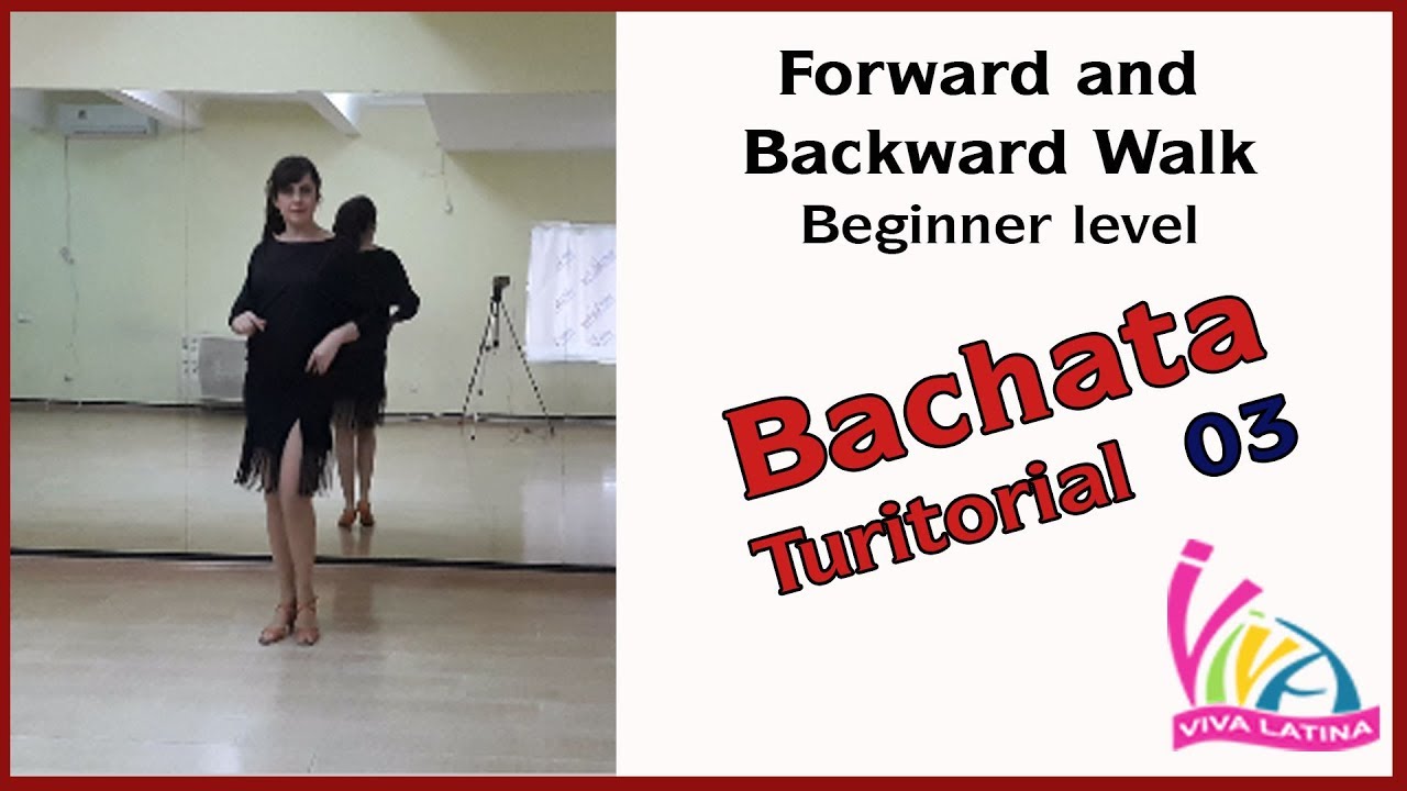 Bachata solo. Lesson 3. Forward and Backward walk/ Бачата соло. Урок 3 ...