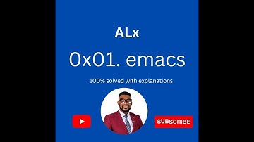 0X01. Emacs