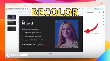How to Recolor a Picture in Google Slides