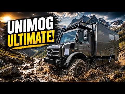Hellgeth Unimog Tenerex 🔥 The ultimate expedition vehicle for a world trip