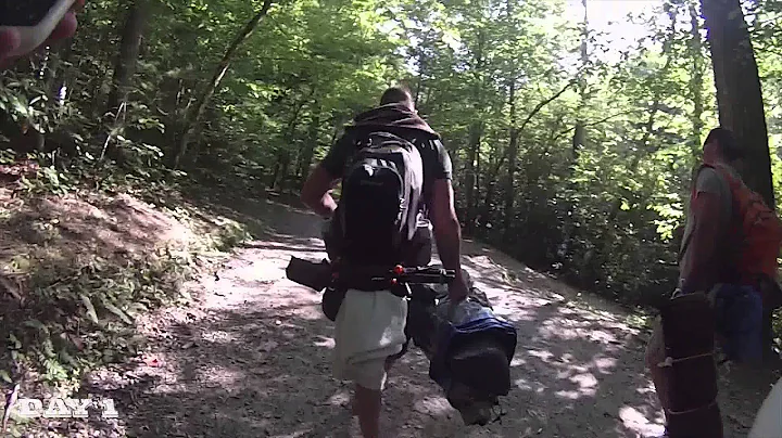 Backcountry camping in the Great Smoky Mountains w...
