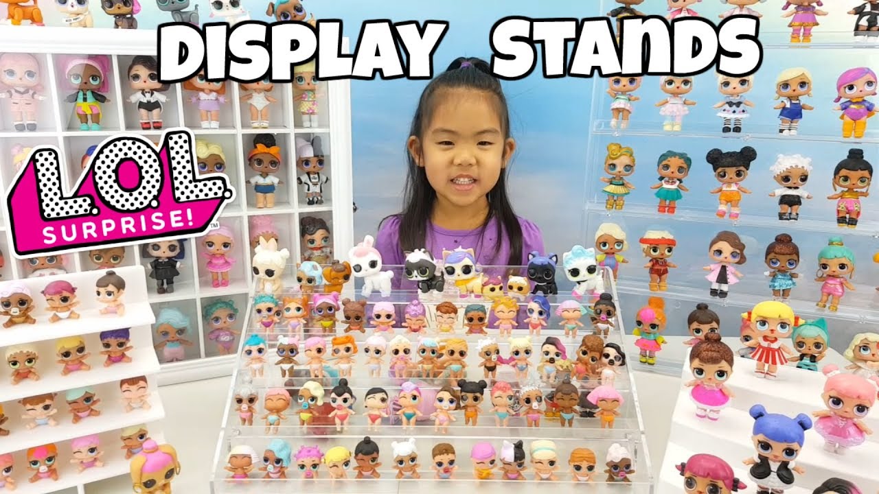 LOL Surprise Display Stands + Storage Cases | How I Display My L.O.L