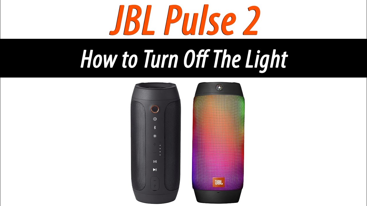 JBL Pulse 2 - How to Turn the Lights 