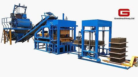 How to make bricks? qt4-15 Automatic Concrete cement interlocking bricks and pavers making machine