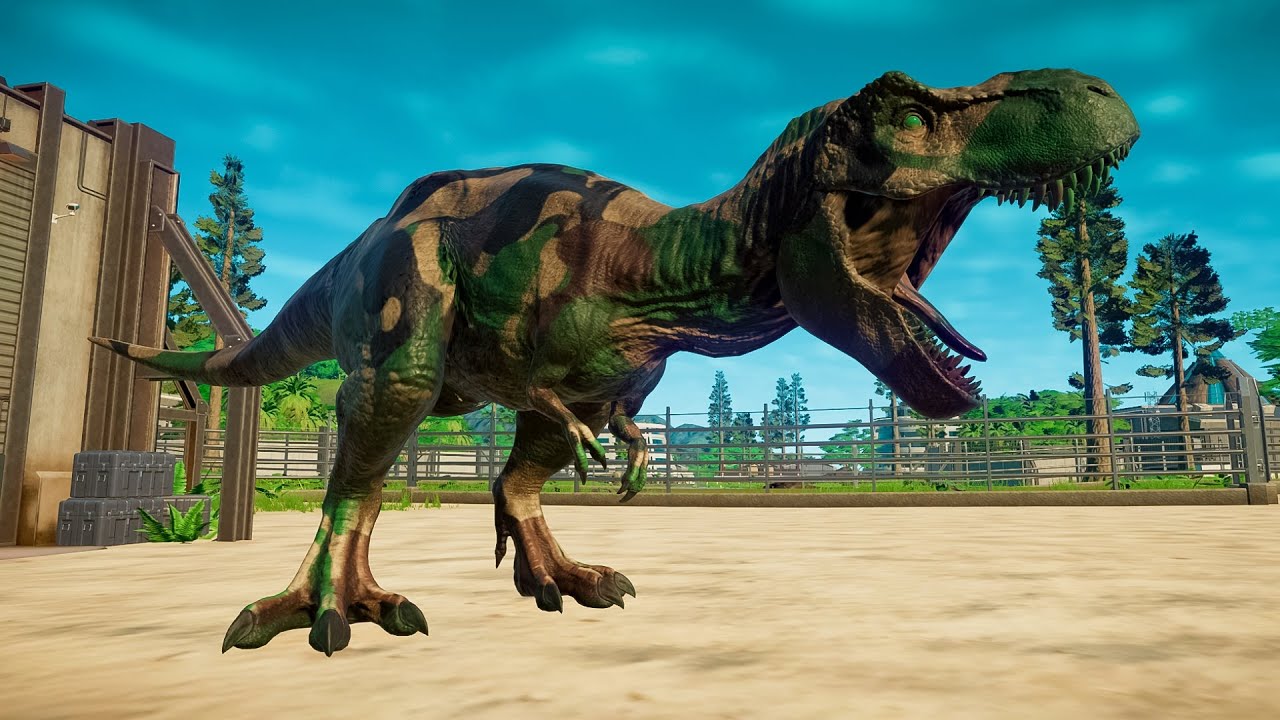 DINOSSAURO REX do POPPY PLAYTIME  Jurassic World Evolution 🌎 Jogo de  Dinossauro 