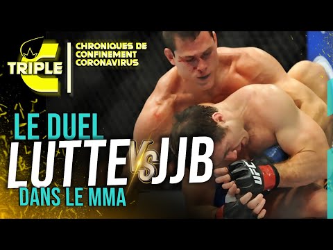 Khabib contre les ceintures noires de JJB, symbole de la lutte vs. Jiu-jitsu brésilien en MMA?