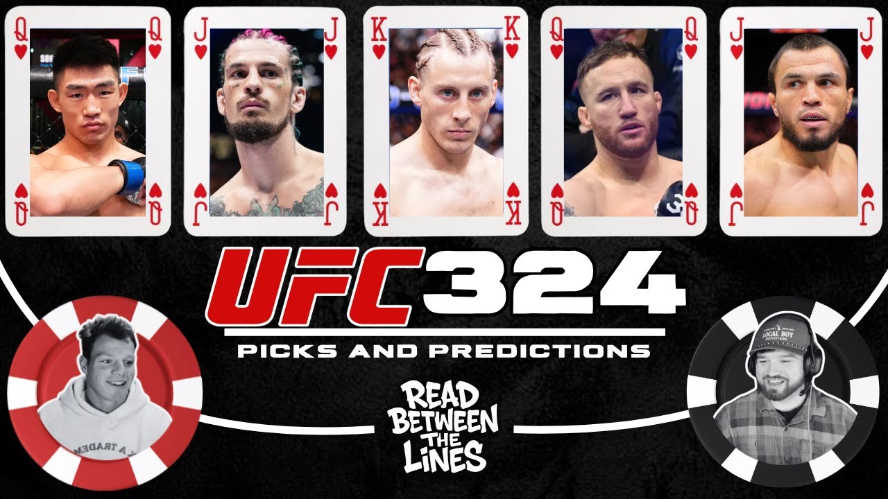 UFC 324 Main Card Picks / Read Betwwen the Lines - YouTube