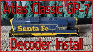 Atlas Classic GP7 Decoder Install