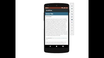 How to make this simple "reading layout" and some interesting XML attributes.