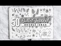 50 Bullet Journal Doodle Ideas! | The ULTIMATE Guide