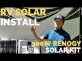 ☀️Renogy 300w Solar Kit Install | How to RV Full Time Tips