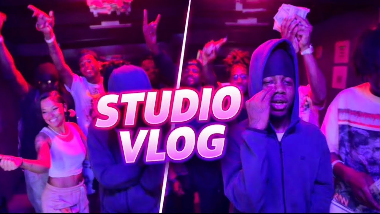 Day In life With Ds babie/ Studio Session Party Vlog #1 🔥😱😱😱 