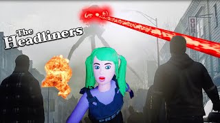 E-GIRL IN WAR OF THE WORLDS (The Headliners)