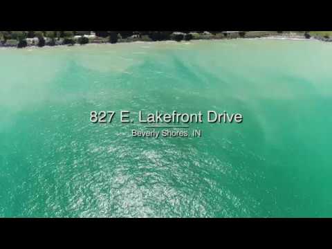 827 East Lake Front Drive, Beverly Shores, IN home video tour