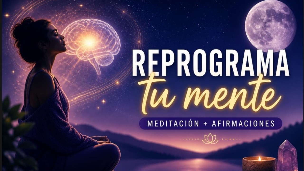 REPROGRAMACIÓN NOCTURNA 🌙 Dormí en minutos y apagá tu mente ...