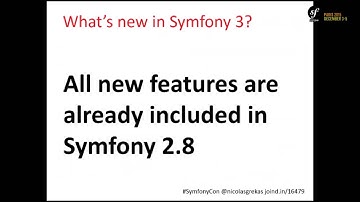 SymfonyCon Paris 2015 - Nicolas Grekas - How Symfony 3.0 moves forward without letting anyone behind