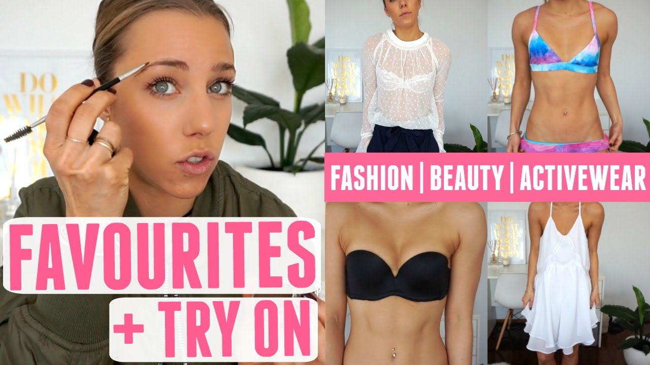 beautycon Favourites/Try On Haul: Fashion | Beauty | Activewear