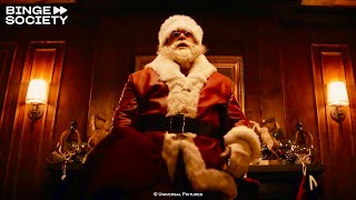 Violent Night (2022): Santa Enters The House Scene