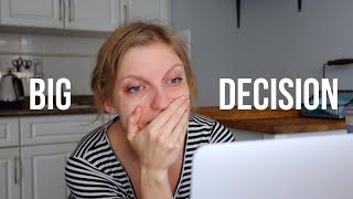 Making a BIG decision about bike touring
