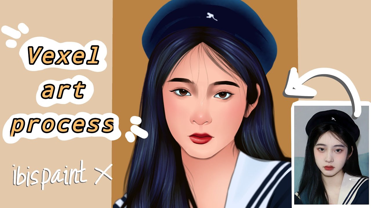 Ibis Paint x Vexel Art Tutorial - YouTube
